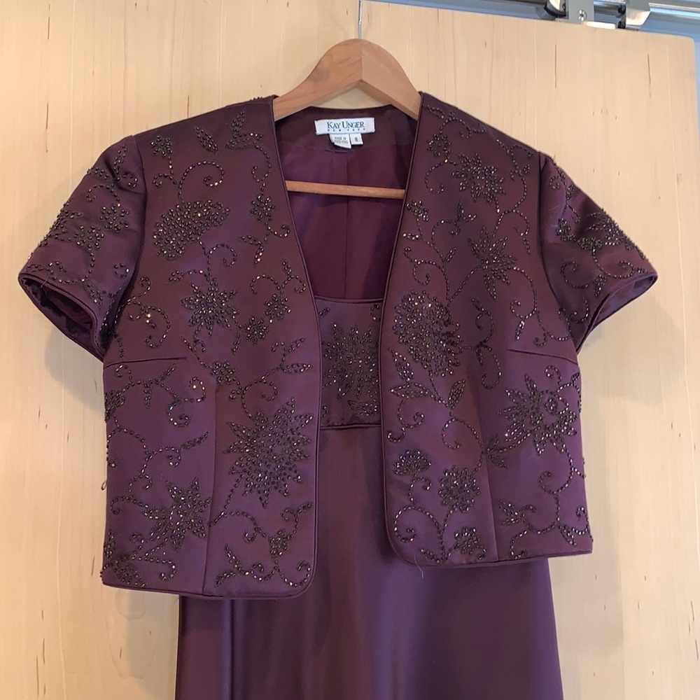 Kay Unger - Vintage gown and jacket